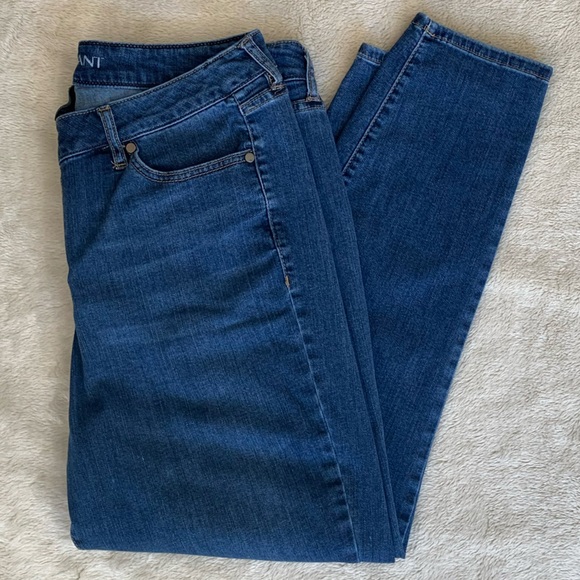 Lane Bryant Denim - Lane Bryant mid-rise skinny jeans 16 short